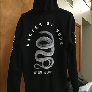 Master of None All Play No Work Designer Hoodie